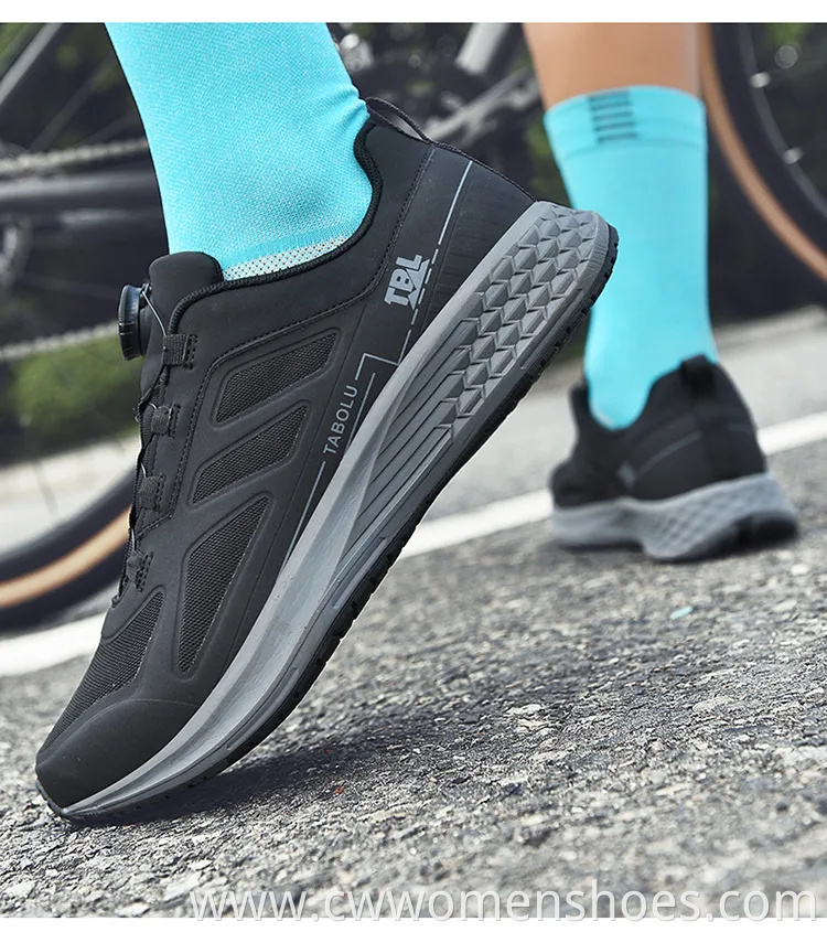 Cycling Shoes Men and Women Non-Locking Mountain Bike Lock Shoes Non-Locking Dual-Purpose Bicycle Shoes Hard Soled Bicycle Shoes Wholesale Sport Shoes